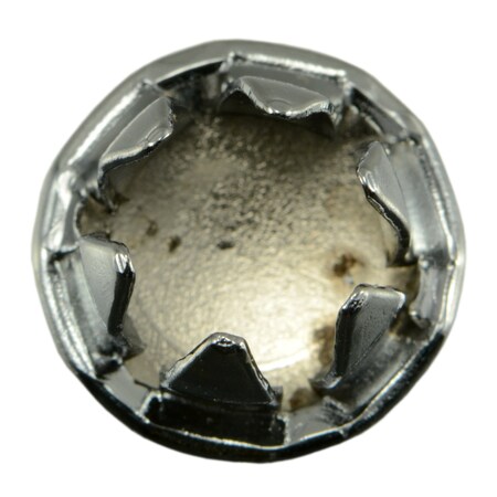 Midwest Fastener 3/8" Chrome Plated Steel Flush Head Hole Plugs 20PK 75081